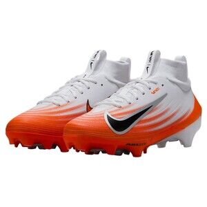 Men Nike Air Zoom Vapor Pro 1 Orange White Football Cleats HM8850-103 Size 8.5